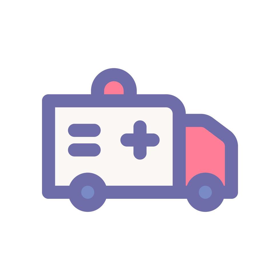 ambulancia icono para tu sitio web diseño, logo, aplicación, ui vector