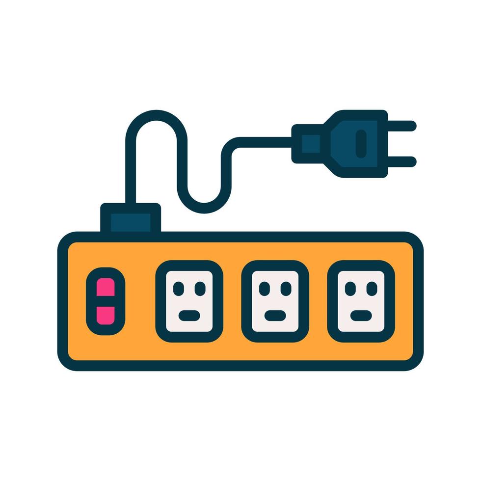 power strip icon for your website, mobile, presentation, and logo design. vector