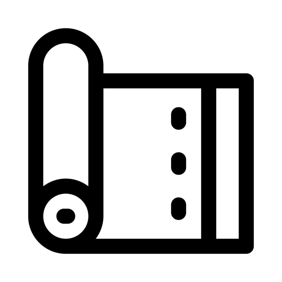 yoga mate icon for your website, mobile, presentation, and logo design. vector