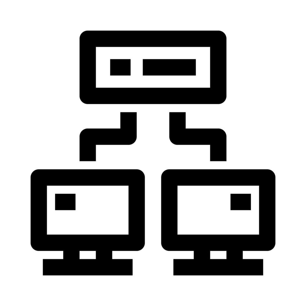 network icon for your website, mobile, presentation, and logo design. vector