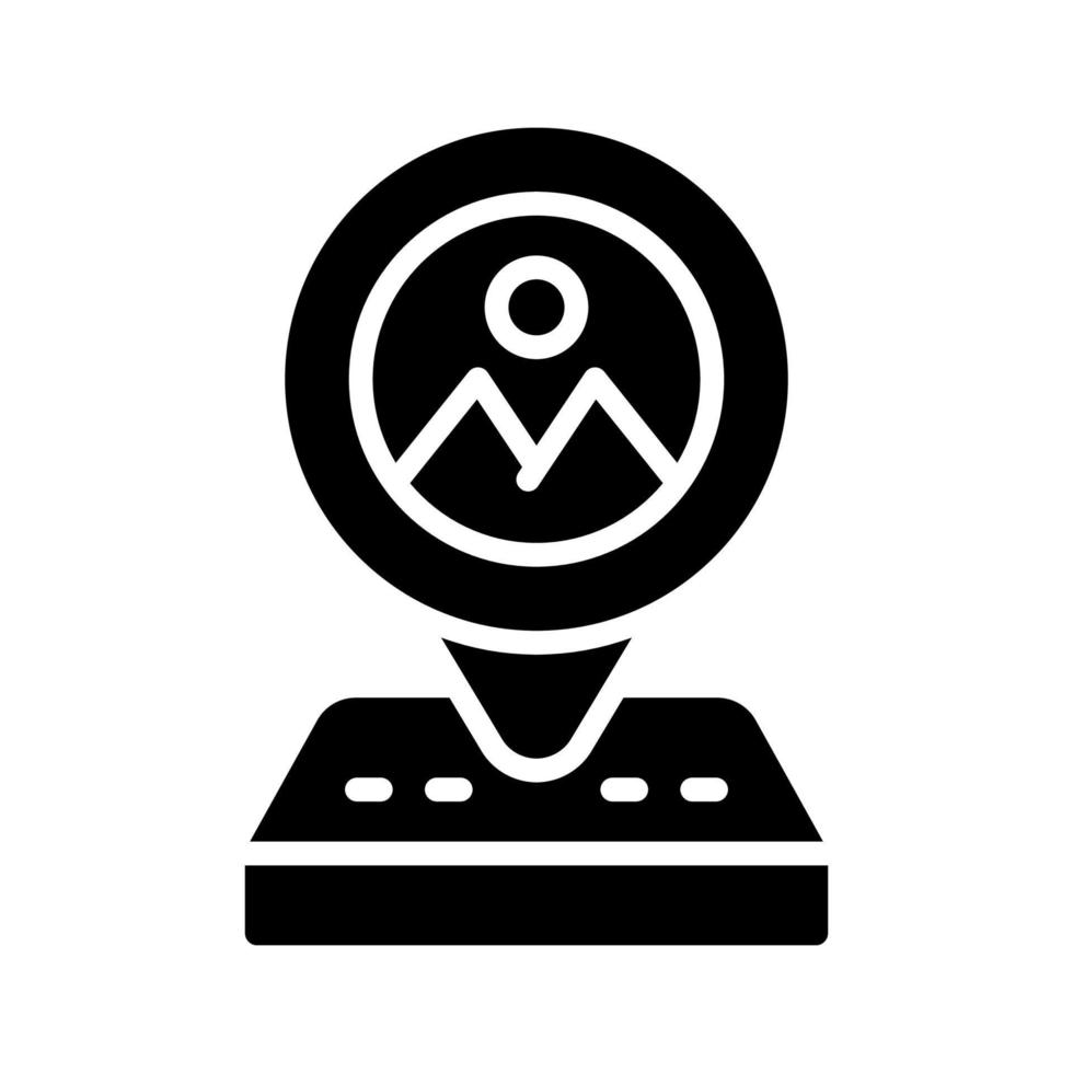 location icon for your website, mobile, presentation, and logo design. vector