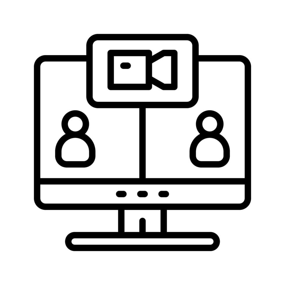 video call icon for your website, mobile, presentation, and logo design. vector