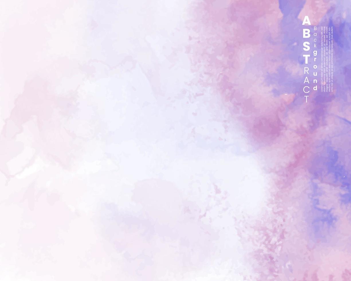 Abstract watercolor textured background. Design for your date, postcard, banner, logo. vector