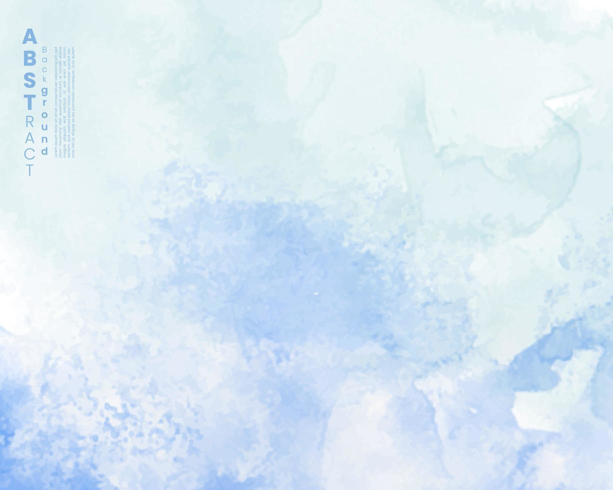 Abstract watercolor textured background. Design for your date, postcard, banner, logo. vector