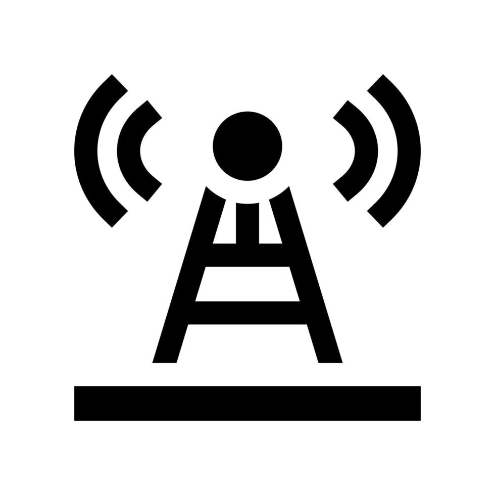 antena icono para tu sitio web, móvil, presentación, y logo diseño. vector