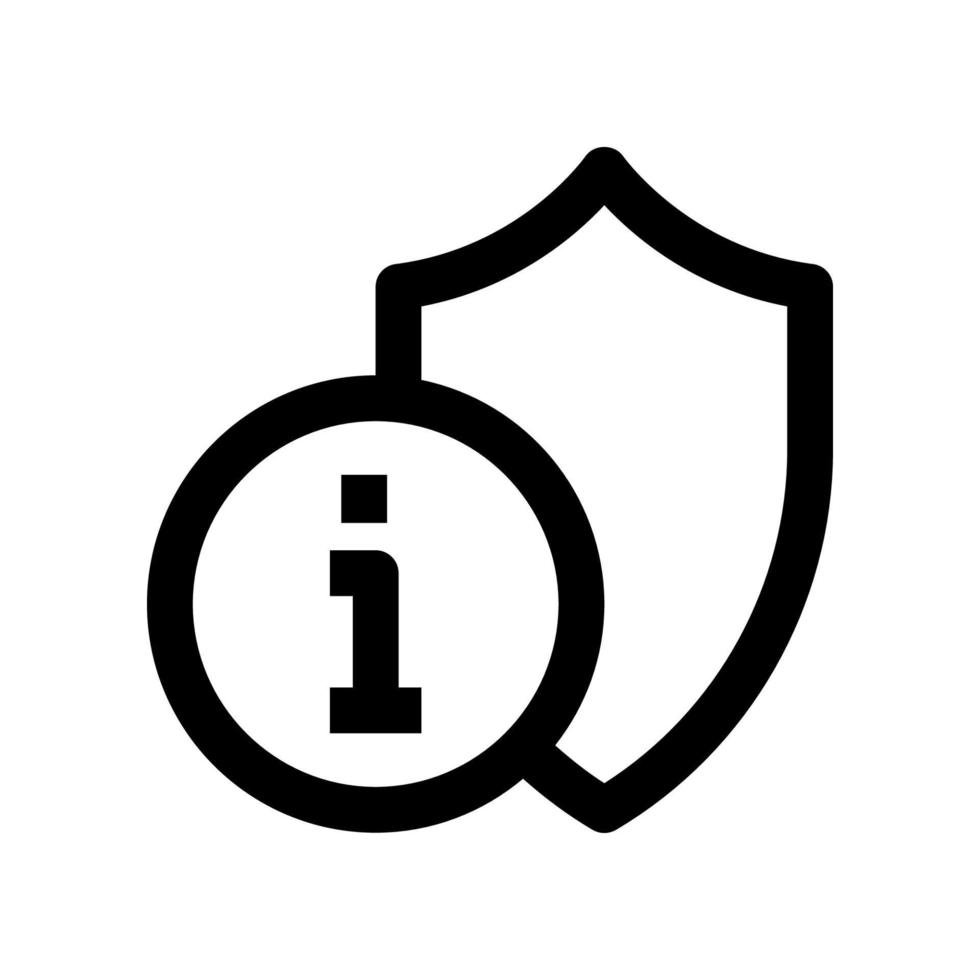 shield icon for your website, mobile, presentation, and logo design. vector