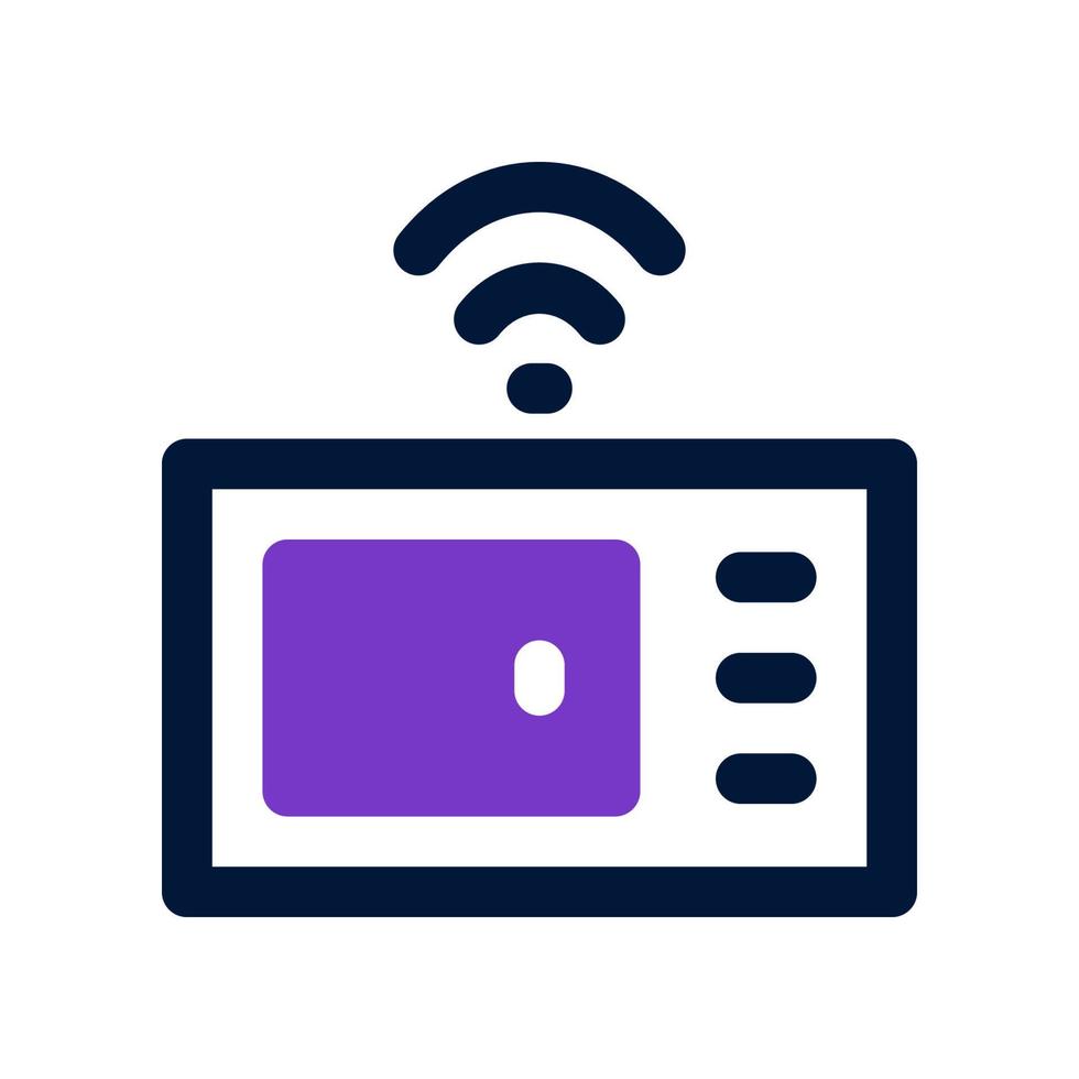 microwave icon for your website, mobile, presentation, and logo design. vector