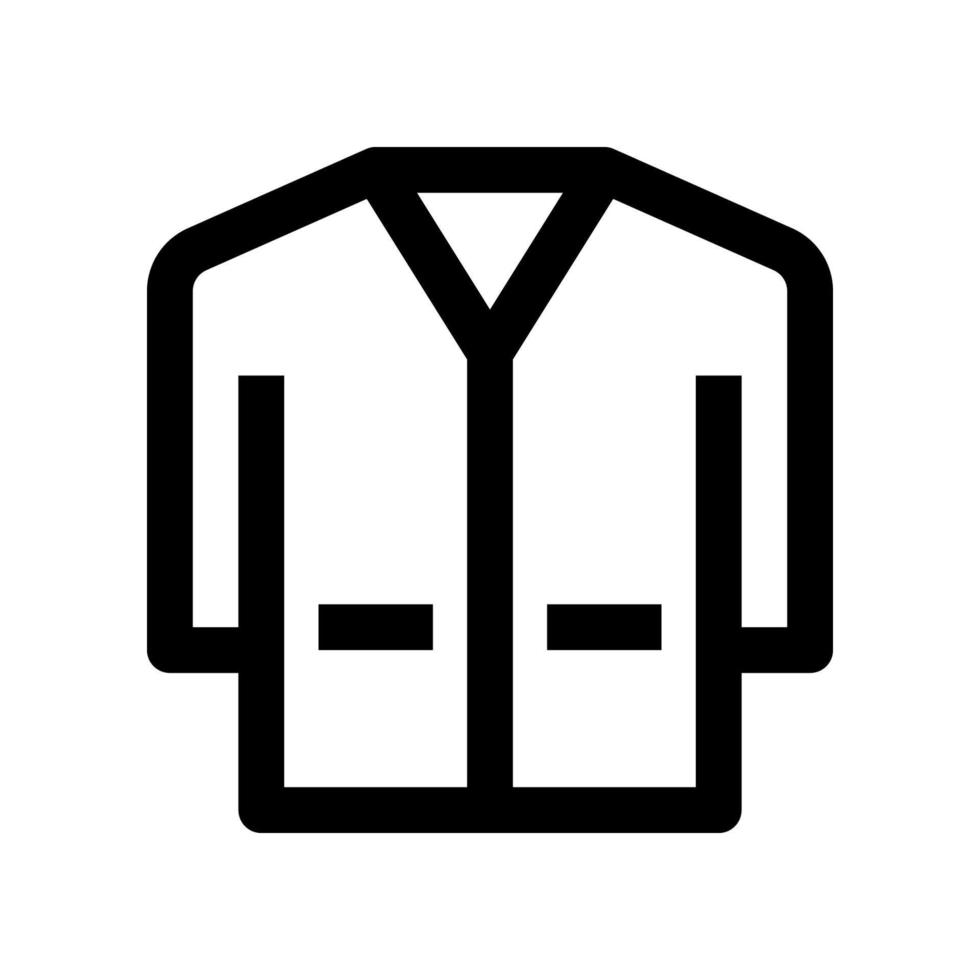 lab coat icon for your website, mobile, presentation, and logo design. vector
