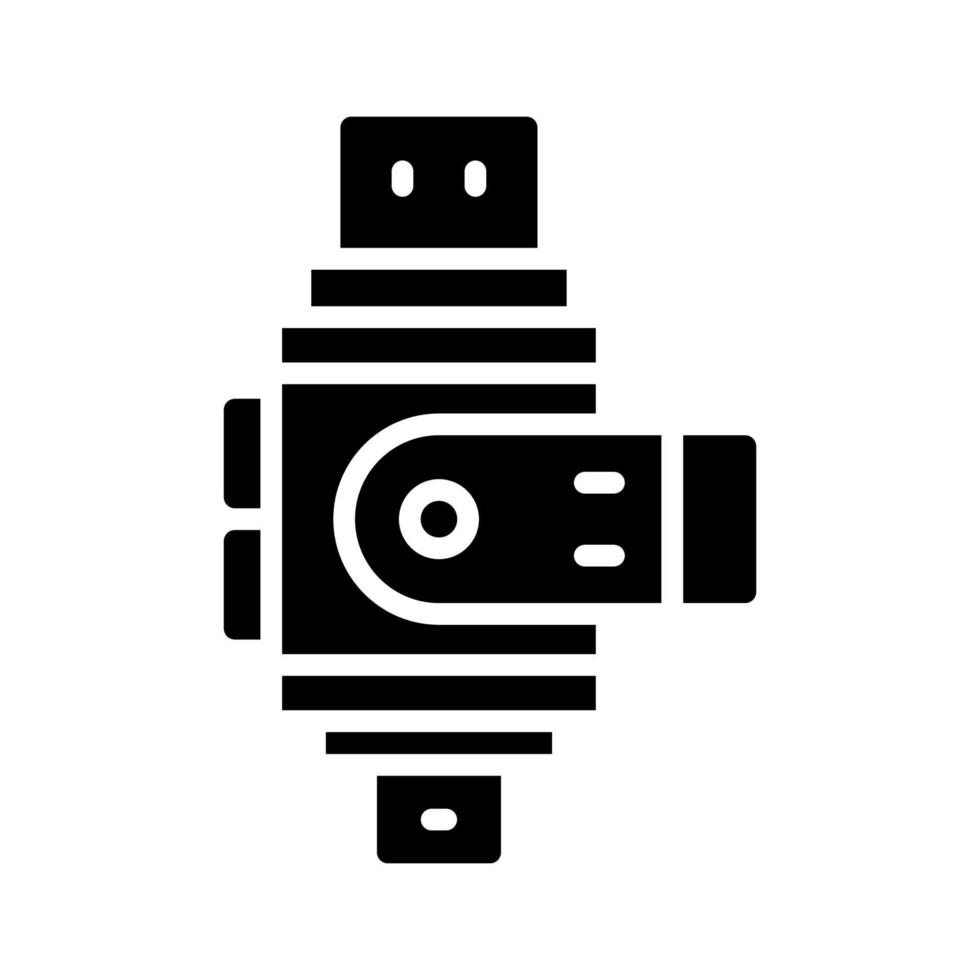 icono de unidad flash para su sitio web, móvil, presentación y diseño de logotipo. vector