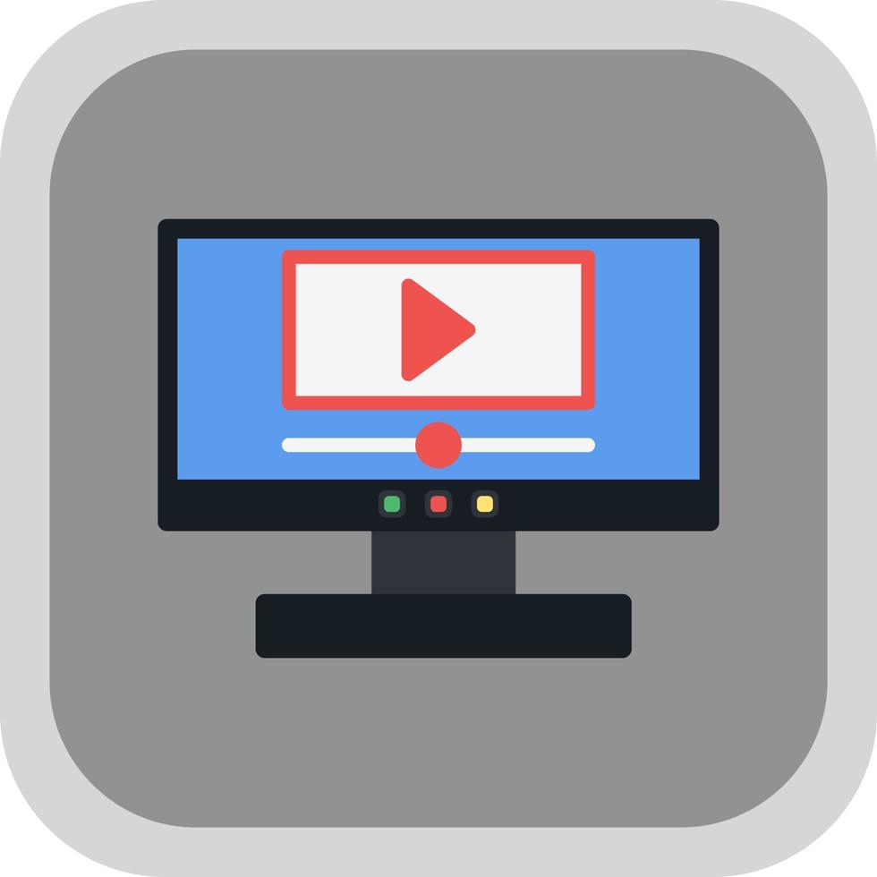 Live Stream Vector Icon Design