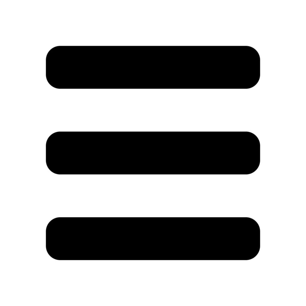 menu icon for your website design, logo, app, UI. vector