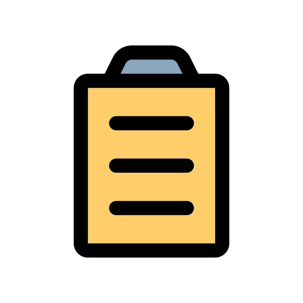 clipboard icon for your website design, logo, app, UI. vector