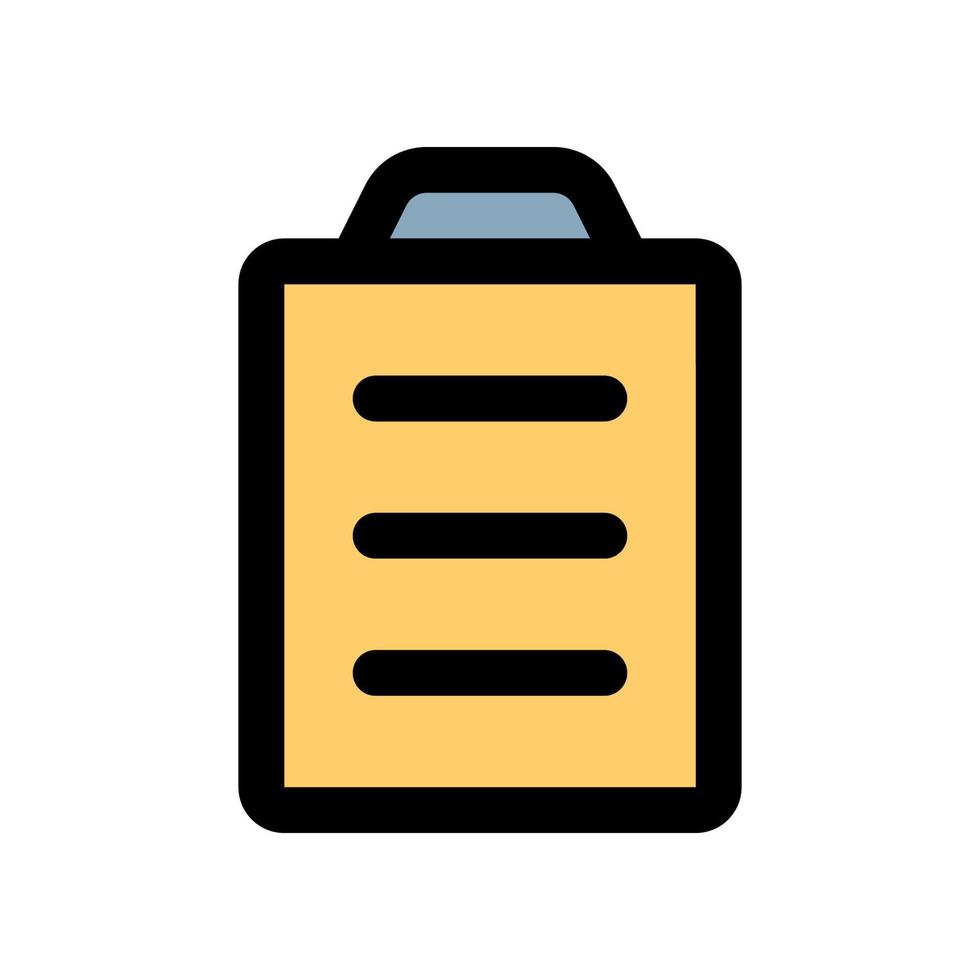 clipboard icon for your website design, logo, app, UI. vector