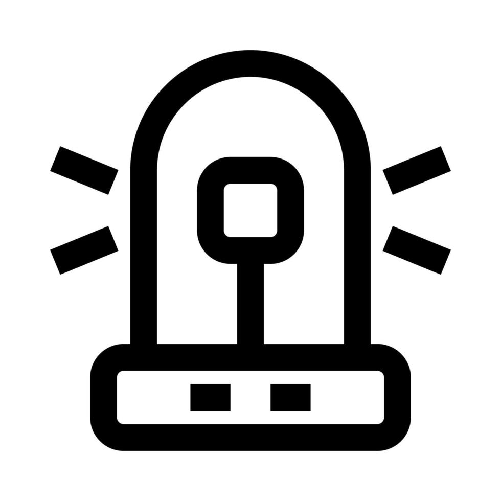 siren icon for your website, mobile, presentation, and logo design. vector
