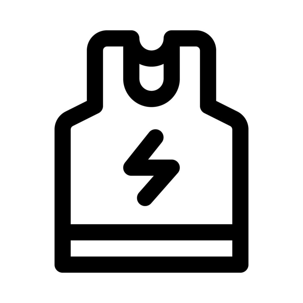 tanktop icon for your website, mobile, presentation, and logo design. vector