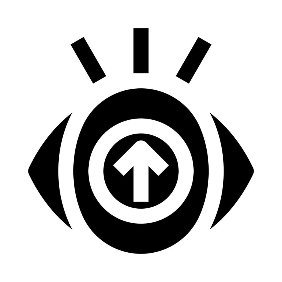 vision icon for your website, mobile, presentation, and logo design. vector