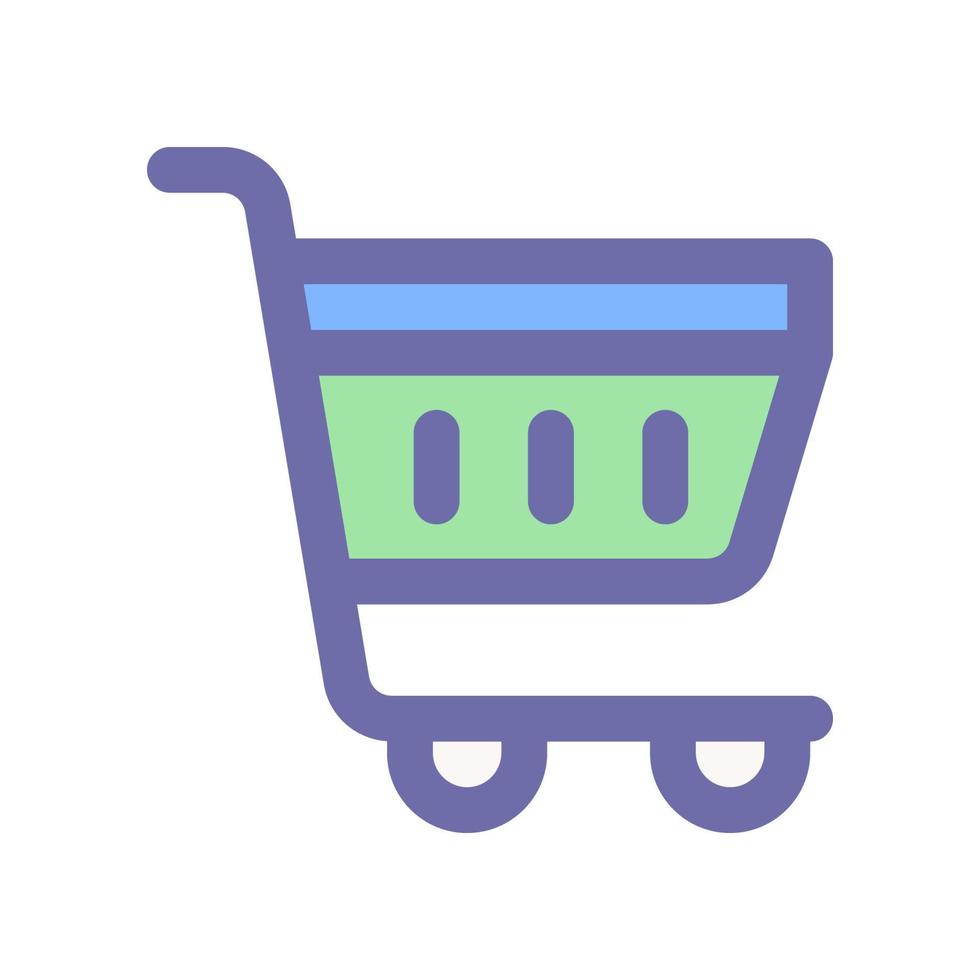 compras carro icono para tu sitio web diseño, logo, aplicación, ui vector