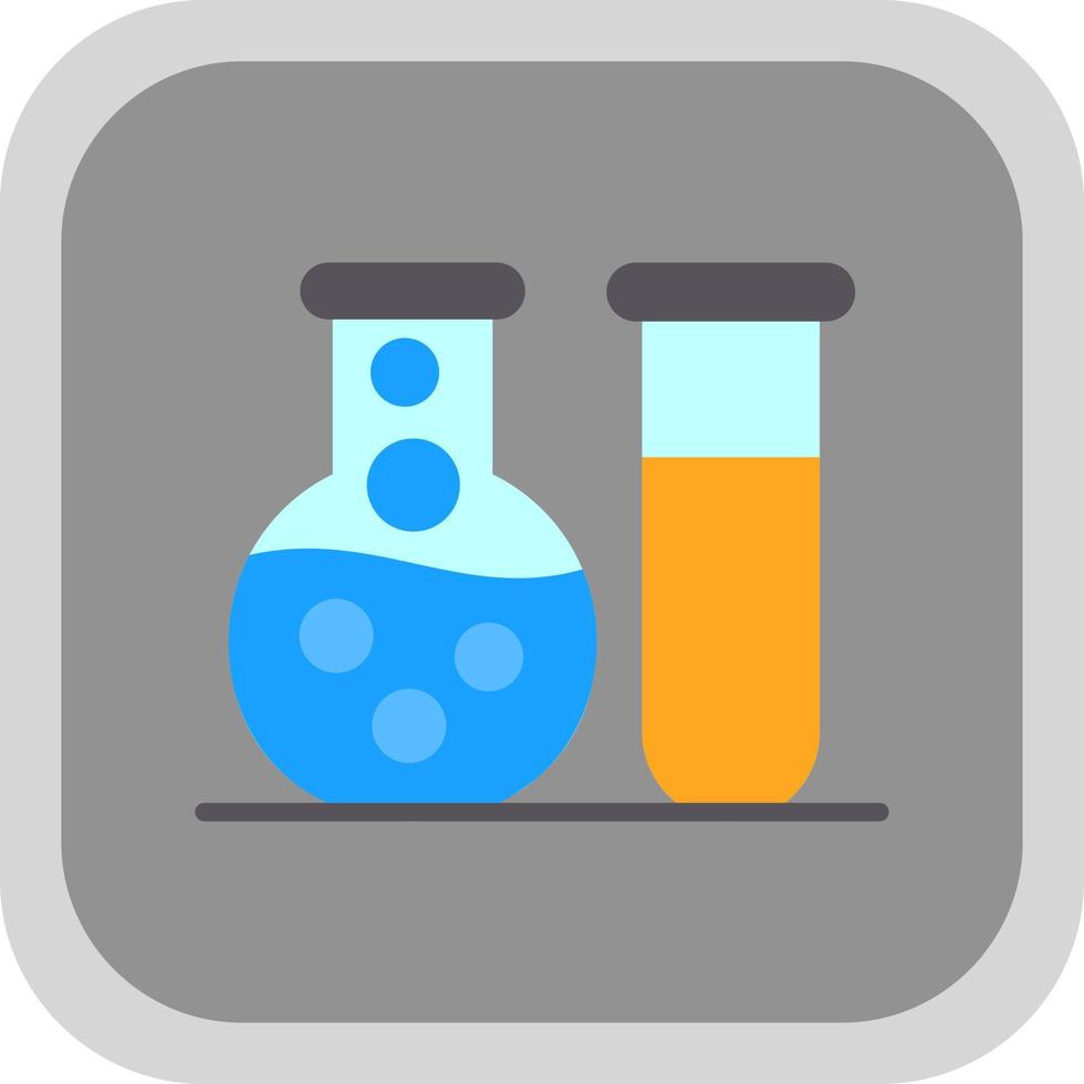 diseño de icono de vector de laboratorio químico