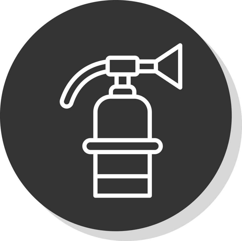 Fire Extinguisher Vector Icon Design