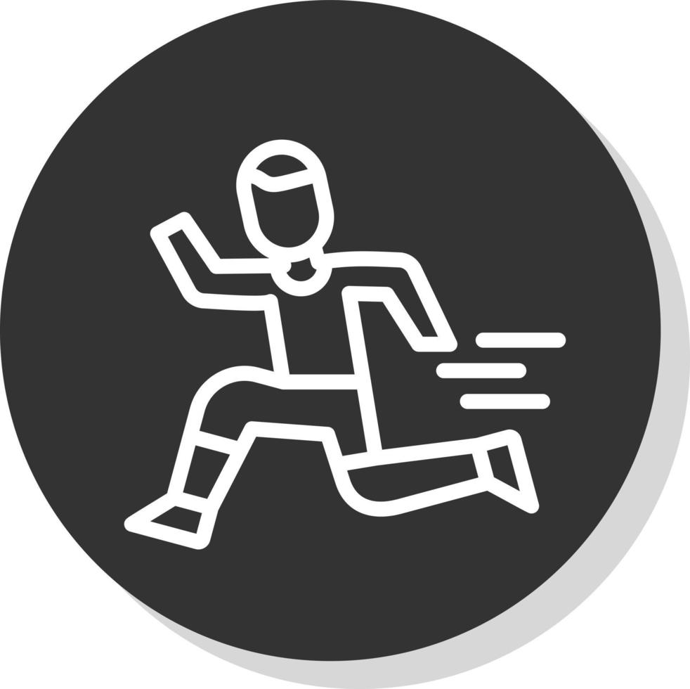 Athletics Vector Icon Design
