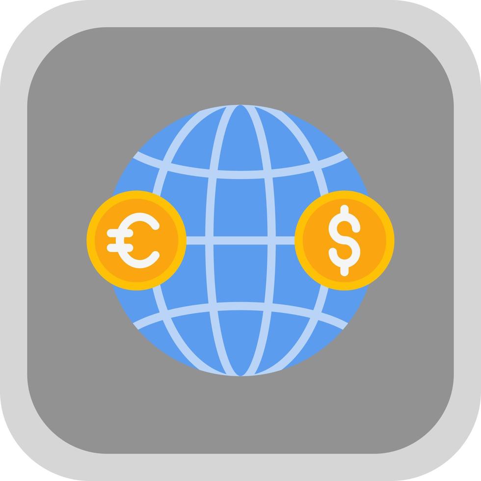 Foreign Investment Vector Icon Design