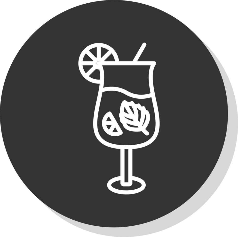 diseño de icono de vector de mojito