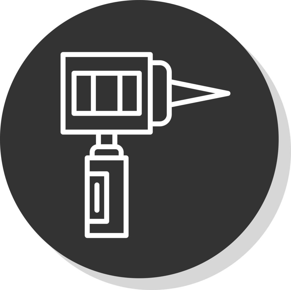 Otoscopy Vector Icon Design