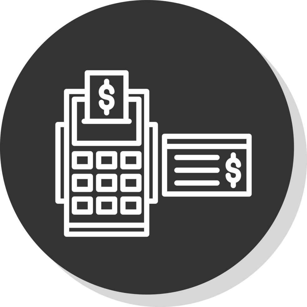 Card Machine Vector Icon Design