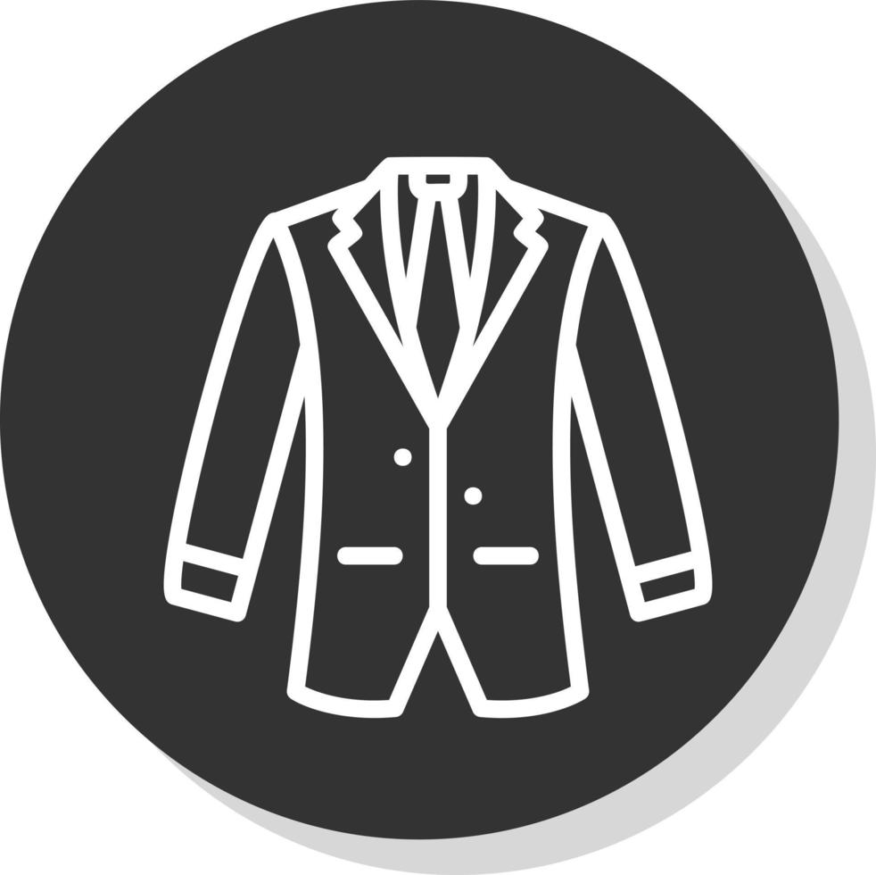 Business Coat Vector Icon Design