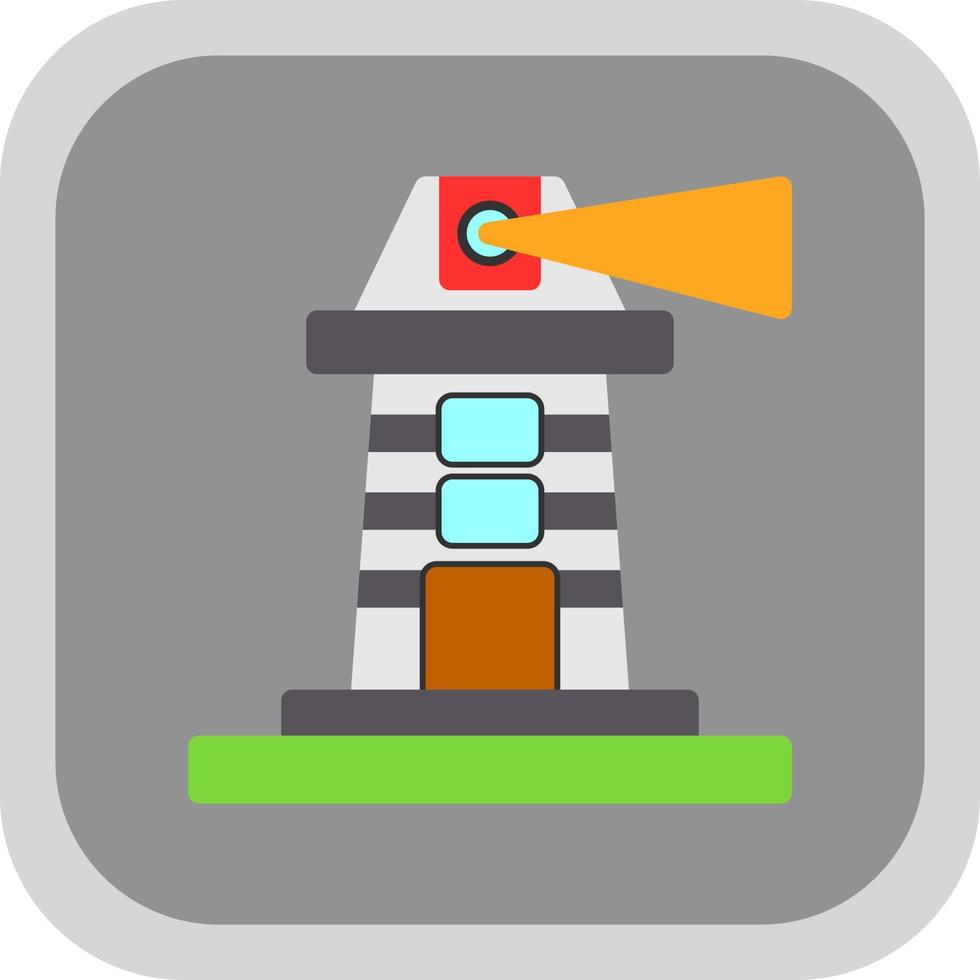 Lighthouse Vector Icon Design