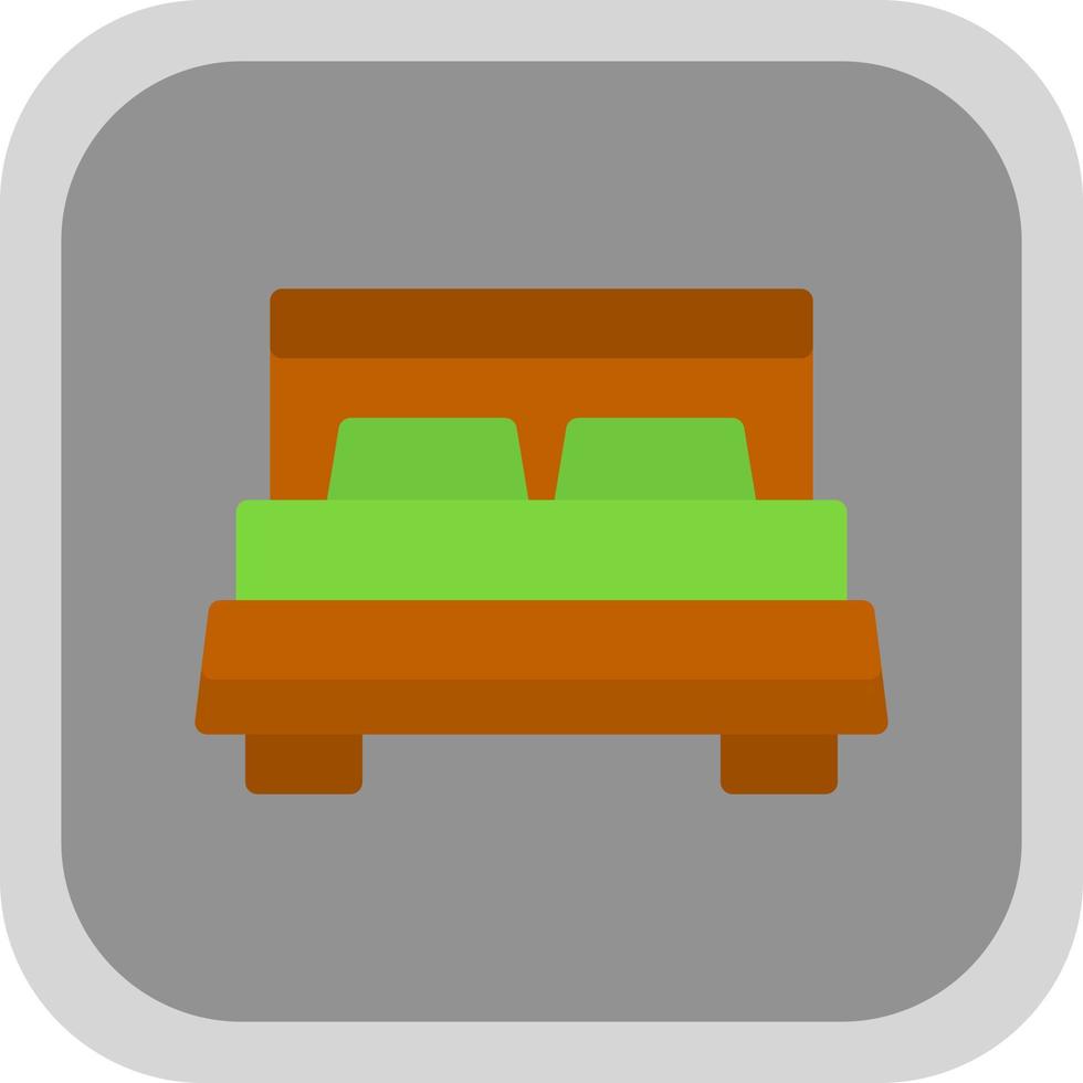 Bed Vector Icon Design