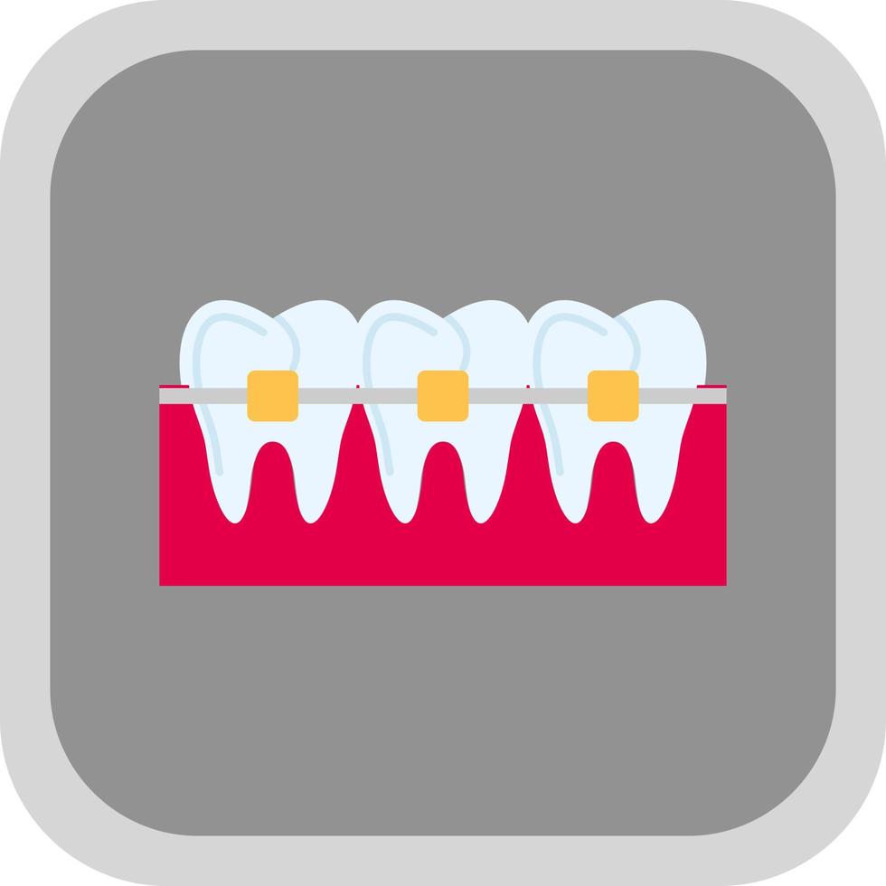 Braces Vector Icon Design