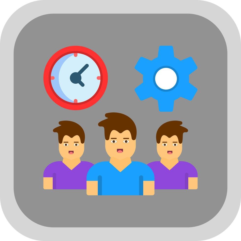 Teamwork Vector Icon Design