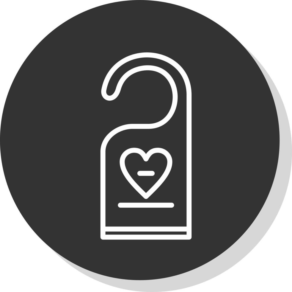 Do not Disturb Vector Icon Design