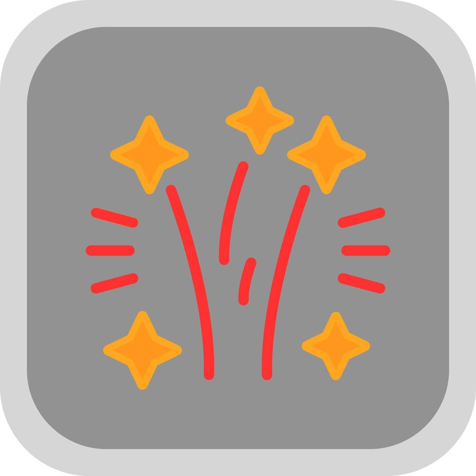 Fireworks Vector Icon Design