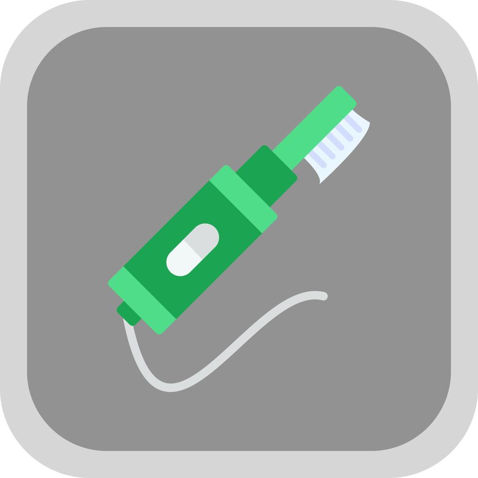 Electric Toothbrush Vector Icon Design