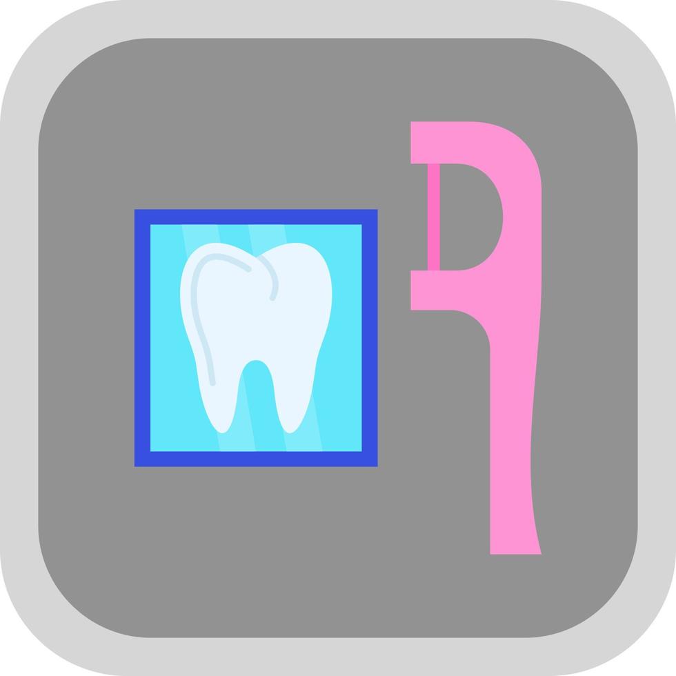 Dental Floss Vector Icon Design