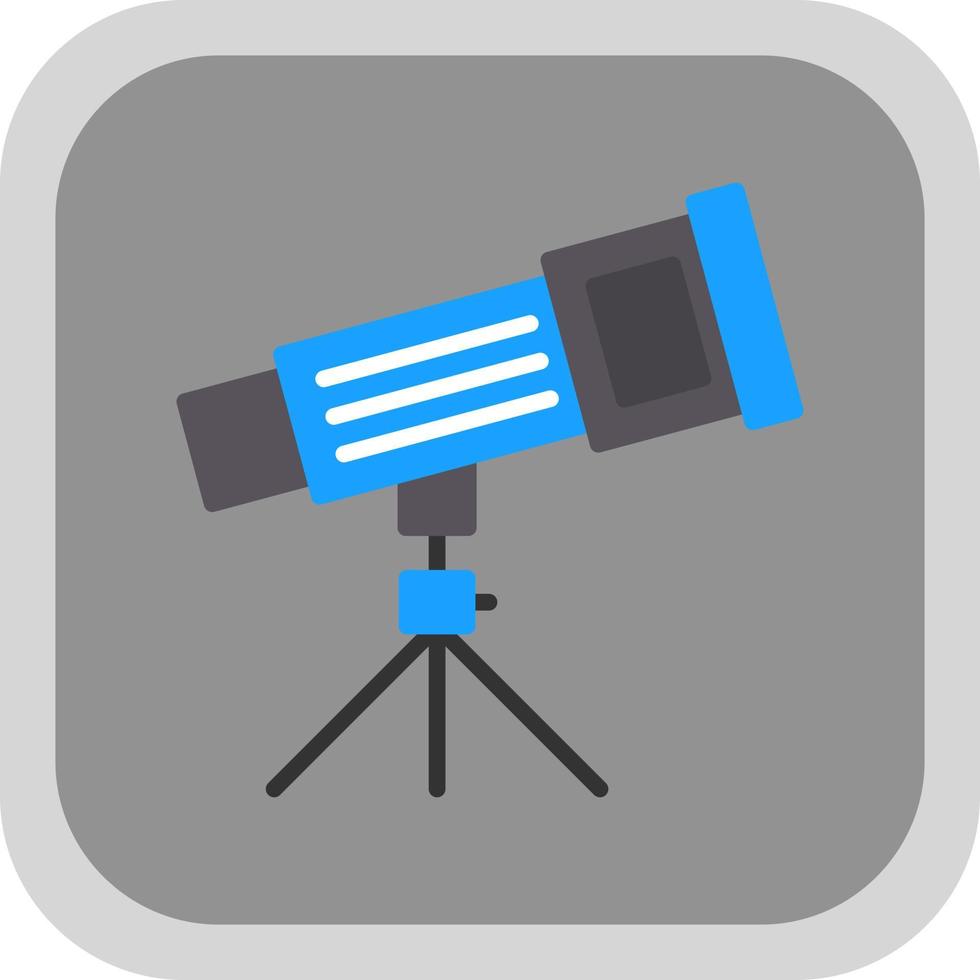 Telescope Vector Icon Design