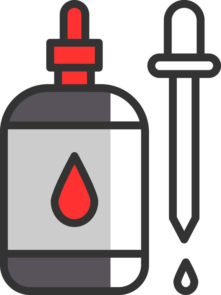 Essential Oil Vector Icon Design