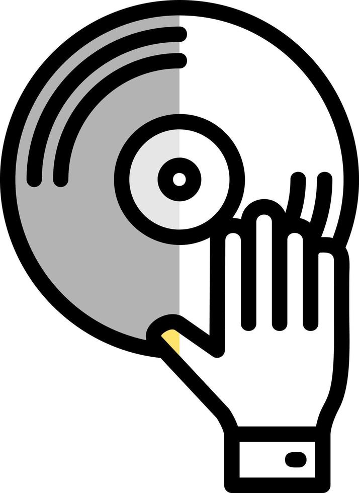 DJ Vector Icon Design