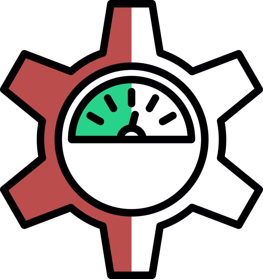 Efficiency Vector Icon Design