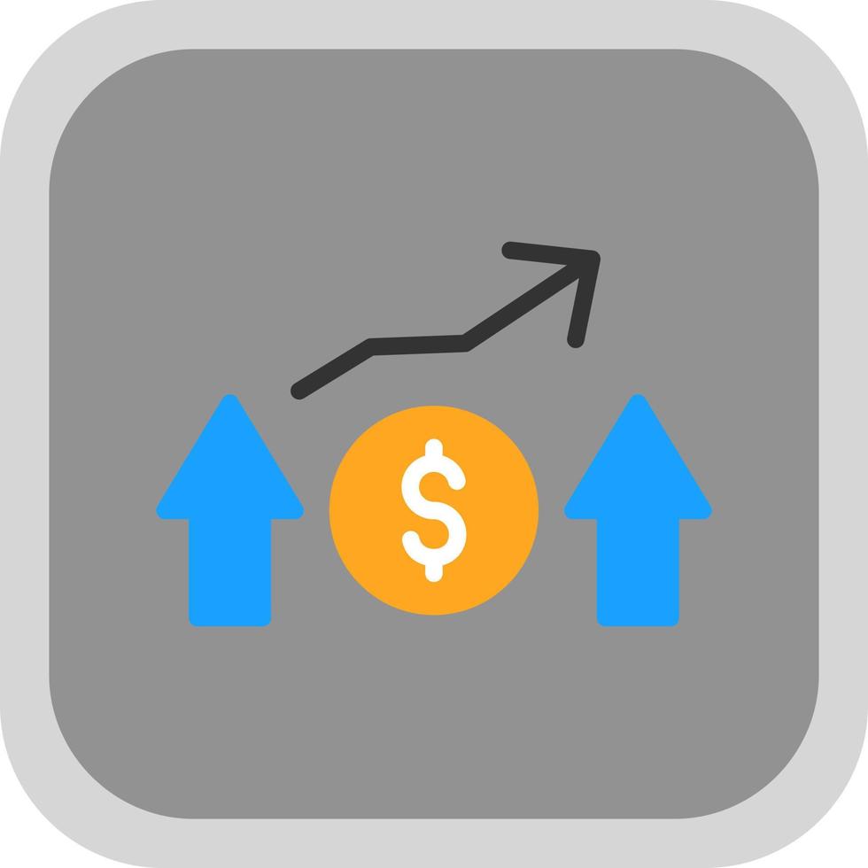 Financial Profit Vector Icon Design