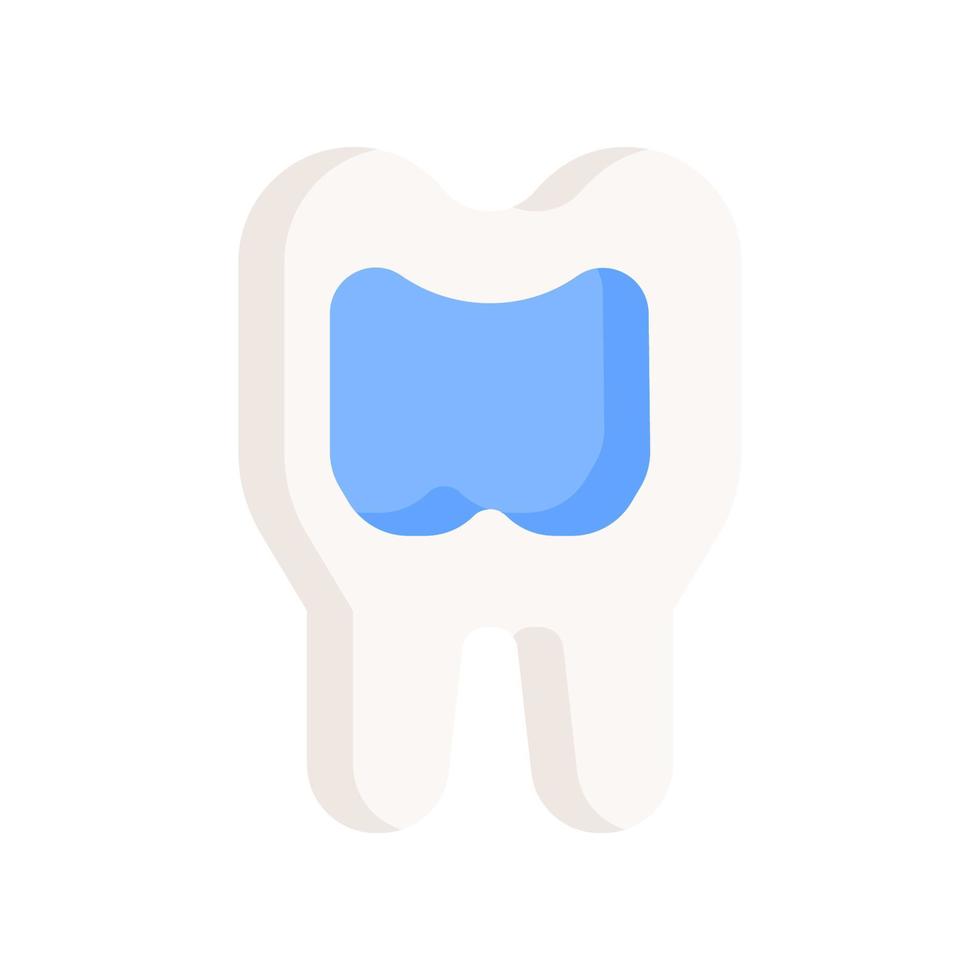 dental icono para tu sitio web diseño, logo, aplicación, ui vector