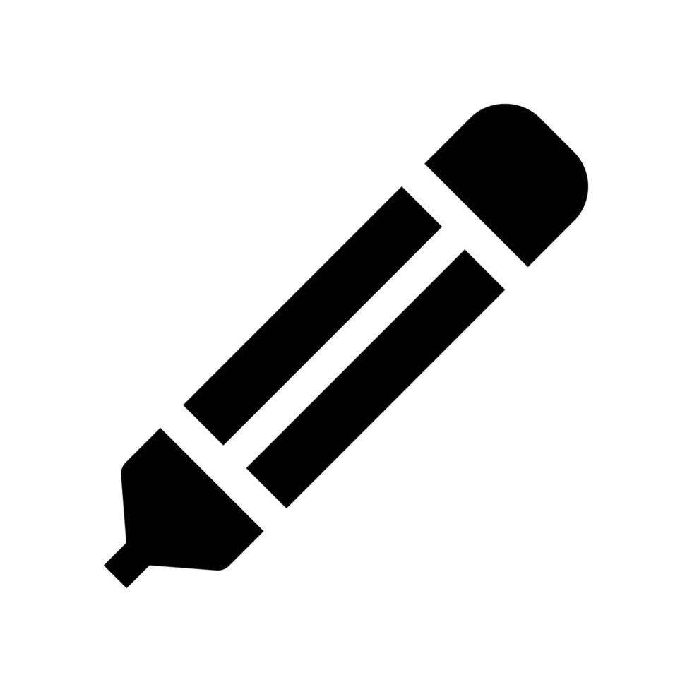 pencil icon for your website, mobile, presentation, and logo design. vector