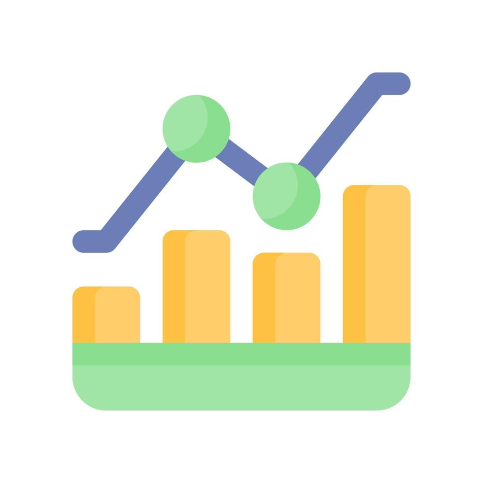 statistic icon for your website design, logo, app, UI. vector