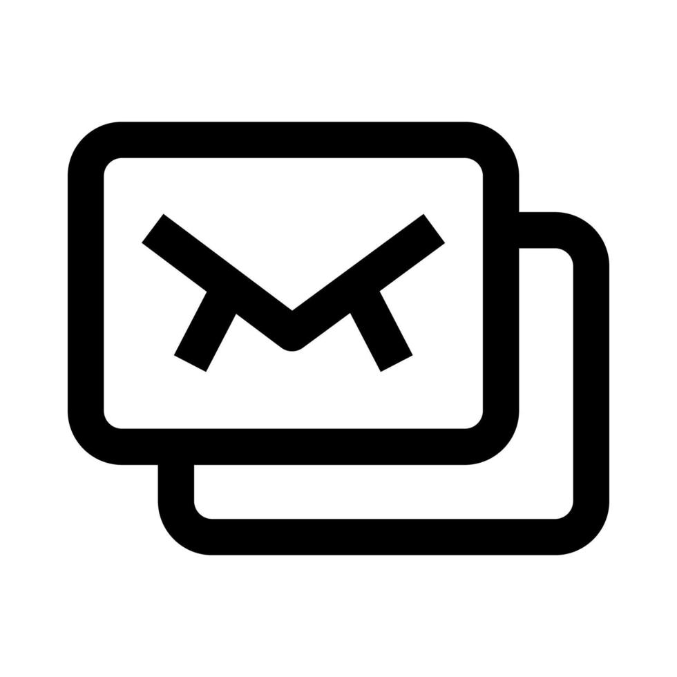 email icon for your website, mobile, presentation, and logo design. vector