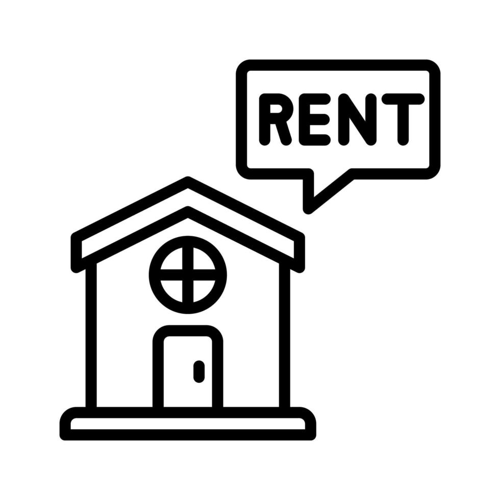 rent home icon for your website, mobile, presentation, and logo design. vector