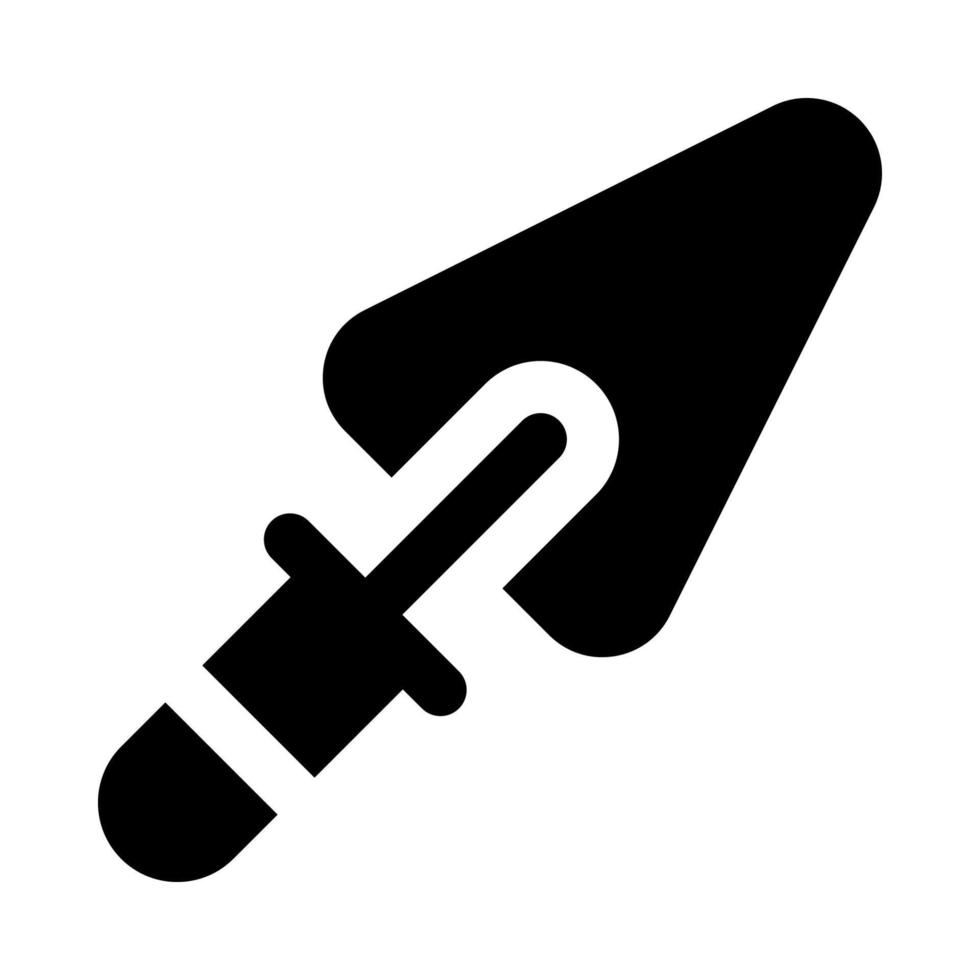 trowel icon for your website, mobile, presentation, and logo design. vector