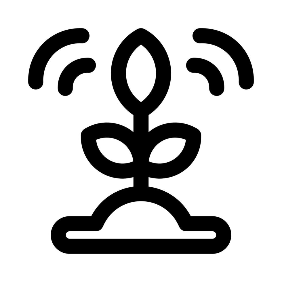 sprout icon for your website, mobile, presentation, and logo design. vector