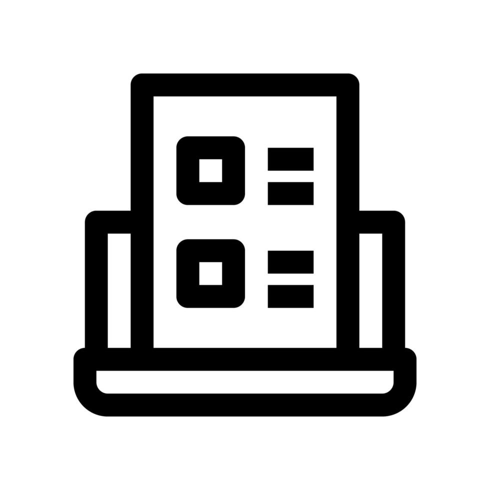 checklist icon for your website, mobile, presentation, and logo design. vector